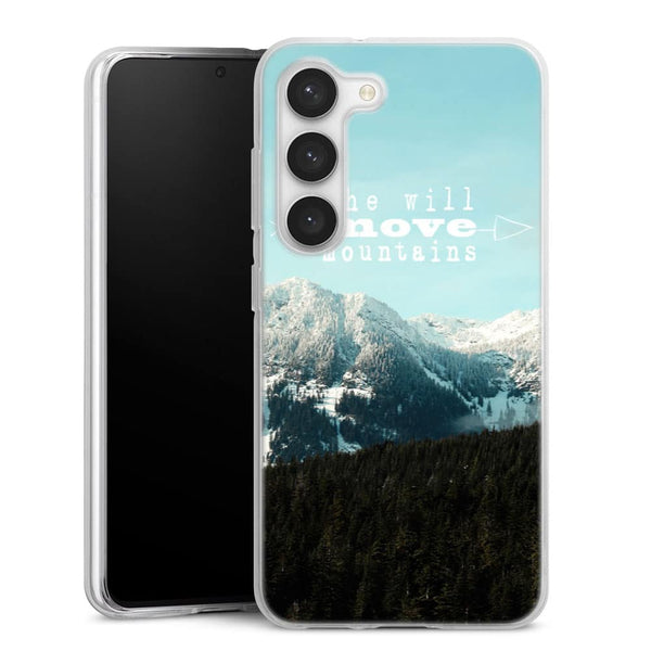 Coque Samsung Galaxy S23 She Will Move Mountains