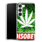 Coque Samsung Galaxy S23 Weed Cannabis Disobey