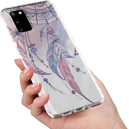 Dreamcatcher | Coque de telephone samsung S20 atrappe reve | S20 Plus, S20 Ultra, Protection portable, Plexi-Glass, Silicone, Motif Fun pour Elle MaCoquePerso