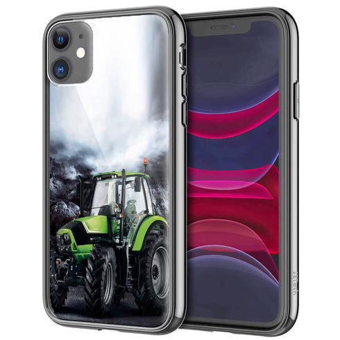 Deutz Fahr Tractor, Coque iPhone en Verre Trempé, collection Nature Profession