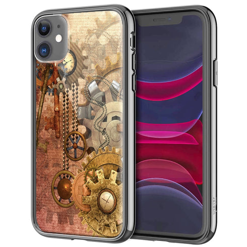 Steampunk style, Coque pour iPhone 12 en Verre Tempé