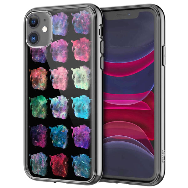 Watercolor Brush, Coque pour iPhone 12 en Verre Trempé