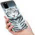 Tigre Blanc | Coque felins pour samsung s20 | S20 Plus, S20 Ultra | Protection portable, Plexi-Glass antichocs, Silicone, Motif Animaux MaCoquePerso