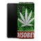 Coque fine slim Samsung Galaxy A13 5G Weed Cannabis Disobey - MaCoquePerso - Housse antichocs silicone, motif floral