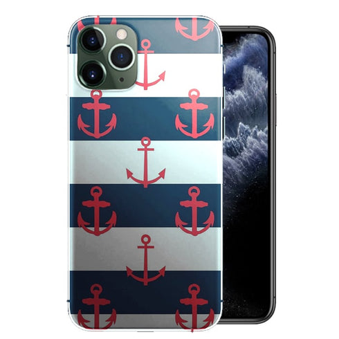 Marine | Coque de iPhone 5c Mariniere Bleu Blanc | Silicone, Tpu, Antichocs MaCoquePerso