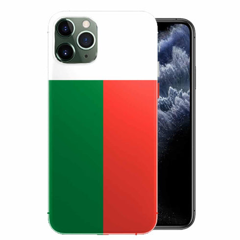 Madagascar, Coque drapeau iPhone 11 Pro, iPhone 11 Pro Max - Silicone Antichocs