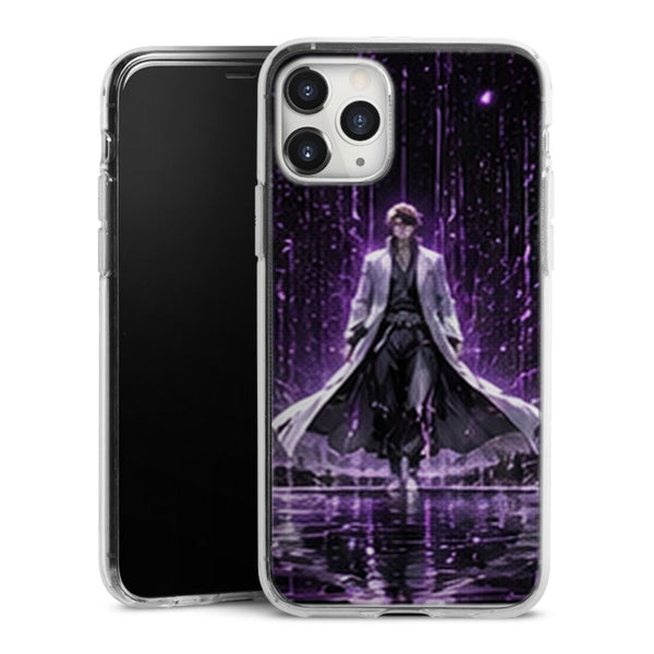 Coque Aizen Pluie Violette | iPhone, Samsung, Manga Bleach, Aizen