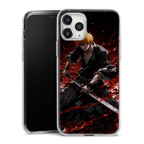 Coque Bankai Ichigo Sabre Rouge Noir Manga | iPhone, Samsung, Manga Bleach, Bankai Bleach - coque Bankai manga pour iPhone et Samsung