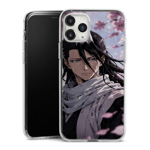 Coque Byakuya Kuchiki Portrait Cerisiers Roses Manga | iPhone, Samsung, Manga Bleach, Byakuya Kuchiki - coque Byakuya Kuchiki manga pour iPhone et Samsung