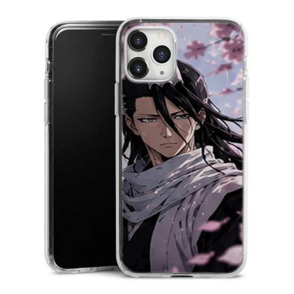 Coque Byakuya Kuchiki Portrait Cerisiers Roses Manga | iPhone, Samsung, Manga Bleach, Byakuya Kuchiki - coque Byakuya Kuchiki manga pour iPhone et Samsung