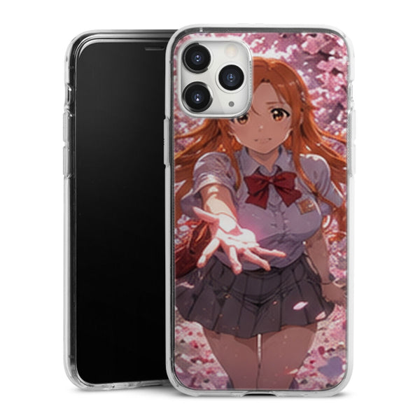 Coque Orihime Cerisiers Roses Main Lumineuse Manga | iPhone, Samsung, Manga Bleach, Orihime Bleach