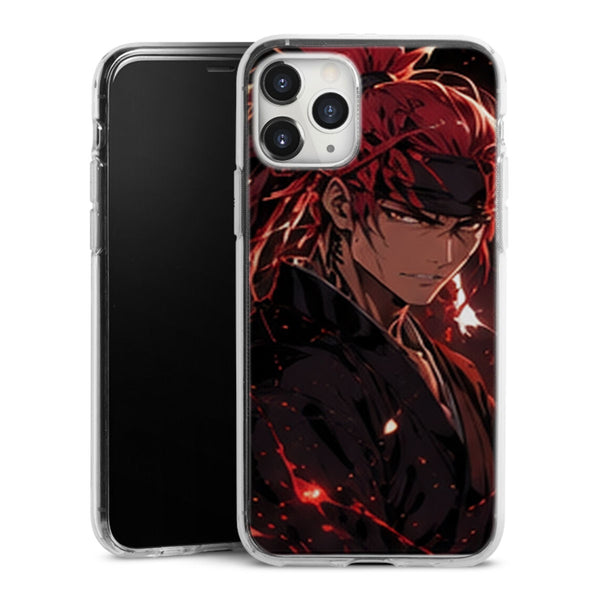 Coque Renji Abarai Portrait Rouge Katana Manga | iPhone, Samsung, Manga Bleach, Renji Abarai - coque Renji Abarai manga pour iPhone et Samsung