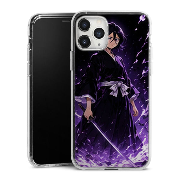 Coque Rukia Kuchiki Shinigami Aura Violette Manga | iPhone, Samsung, Manga Bleach, Rukia Kuchiki - coque Rukia Kuchiki manga pour iPhone et Samsung