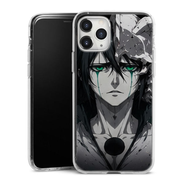 Coque Ulquiorra Demi Masque Regard Vert Manga | iPhone, Samsung, Manga Bleach, Ulquiorra - coque Ulquiorra manga pour iPhone et Samsung
