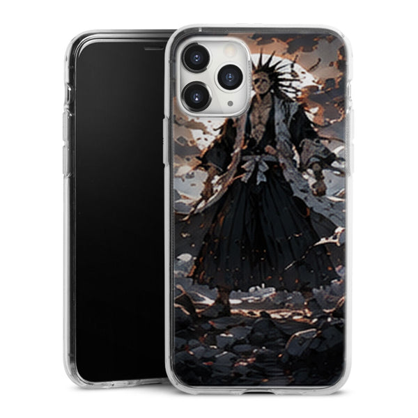 Coque Kenpachi Zaraki Lune Blanche Katana Manga | iPhone, Samsung, Manga Bleach, Kenpachi Zaraki - coque Kenpachi Zaraki manga pour iPhone et Samsung