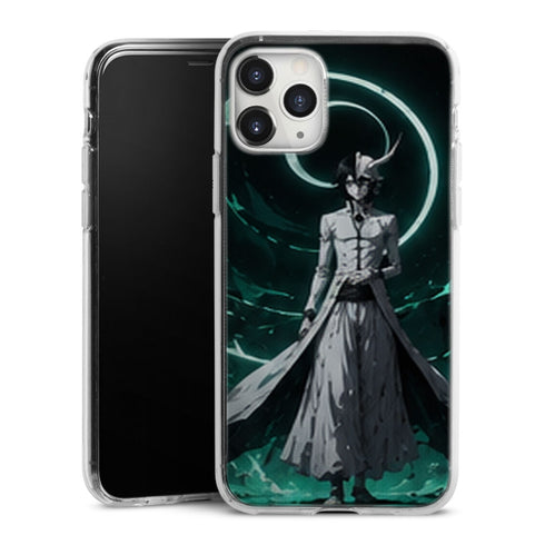 Coque Ulquiorra Cercle Lunaire Vert Manga | iPhone, Samsung, Manga Bleach, Ulquiorra - coque Ulquiorra manga pour iPhone et Samsung