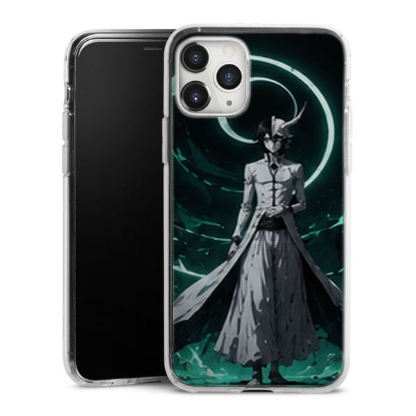 Coque Ulquiorra Cercle Lunaire Vert Manga | iPhone, Samsung, Manga Bleach, Ulquiorra - coque Ulquiorra manga pour iPhone et Samsung