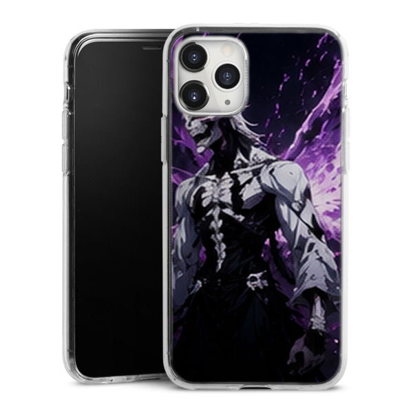 Coque Hollow Demon Cornes Aura Violette Manga | iPhone, Samsung, Manga Bleach, Hollow Bleach - coque Hollow manga pour iPhone et Samsung
