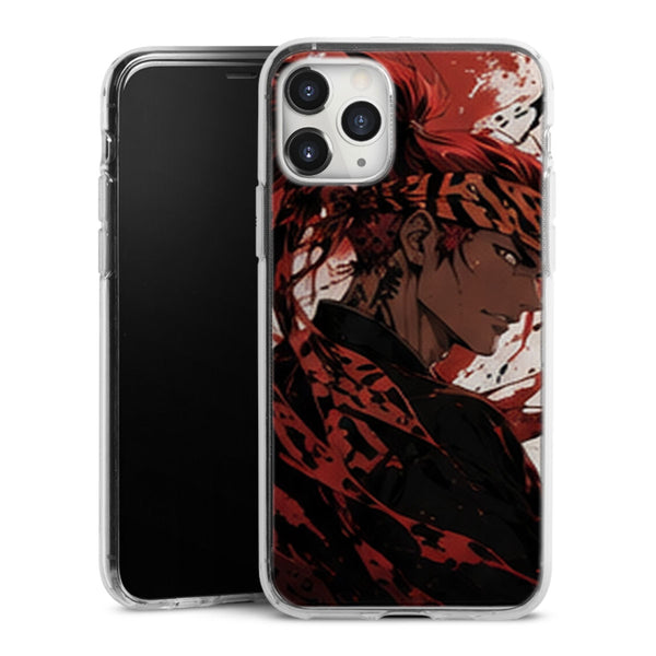 Coque Renji Abarai Profil Encre Rouge Manga | iPhone, Samsung, Manga Bleach, Renji Abarai - coque Renji Abarai manga pour iPhone et Samsung