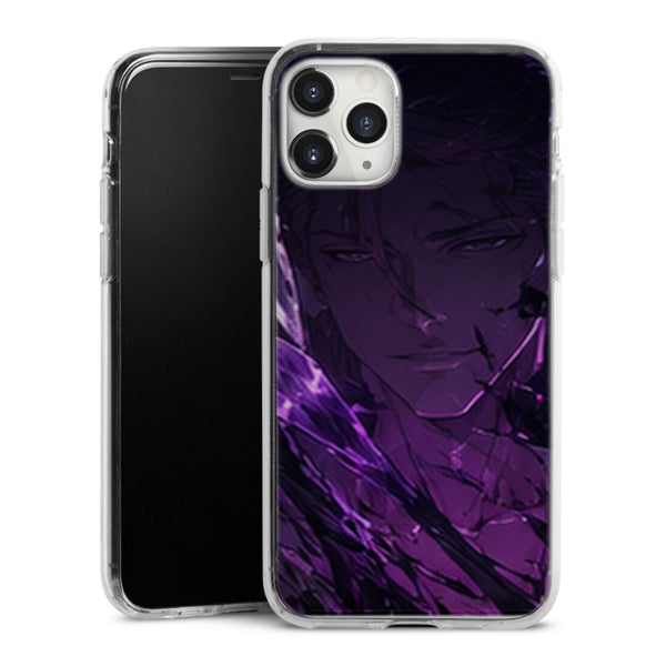 Coque Aizen Regard Ombre Violette | iPhone, Samsung, Manga Bleach, Aizen
