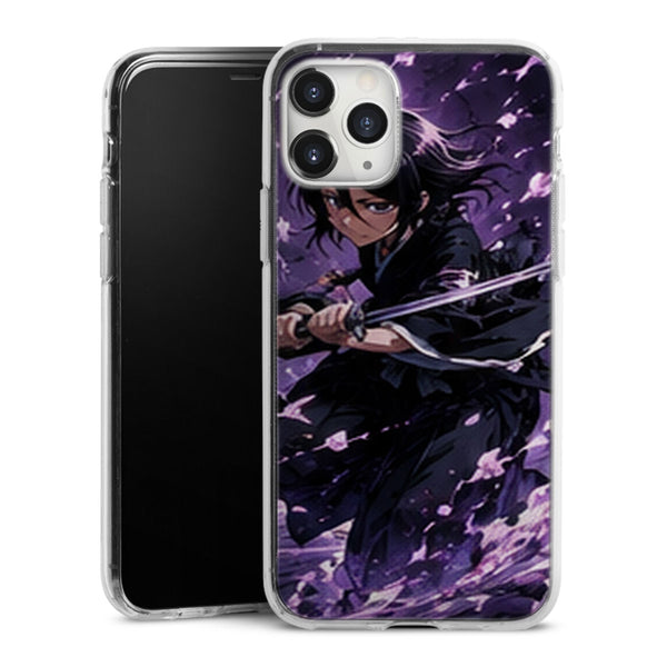 Coque Rukia Kuchiki Katana Petales Violets Manga | iPhone, Samsung, Manga Bleach, Rukia Kuchiki - coque Rukia Kuchiki manga pour iPhone et Samsung