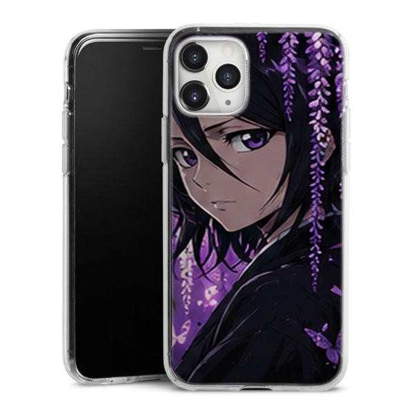 Coque Rukia Kuchiki Regard Fleurs Suspendues Manga | iPhone, Samsung, Manga Bleach, Rukia Kuchiki - coque Rukia Kuchiki manga pour iPhone et Samsung
