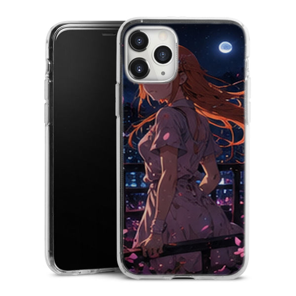 Coque Orihime Balcon Nuit Lune Bleue Manga | iPhone, Samsung, Manga Bleach, Orihime Bleach