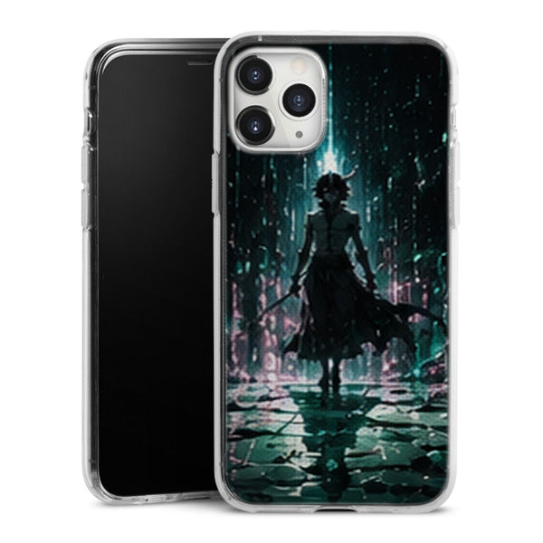 Coque Ulquiorra Pluie Verte Silhouette Manga | iPhone, Samsung, Manga Bleach, Ulquiorra - coque Ulquiorra manga pour iPhone et Samsung
