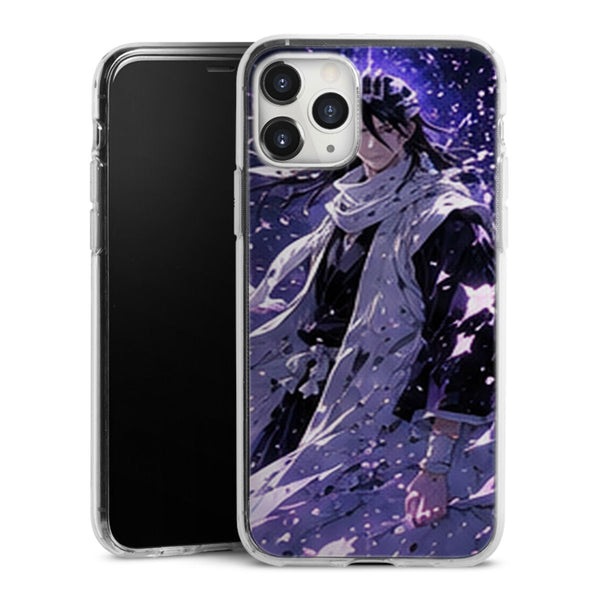 Coque Byakuya Kuchiki Aura Violette Neige Manga | iPhone, Samsung, Manga Bleach, Byakuya Kuchiki - coque Byakuya Kuchiki manga pour iPhone et Samsung