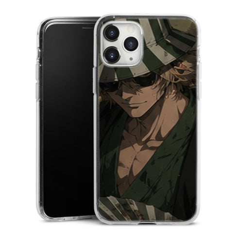 Coque Kisuke Urahara Portrait Éventail Sombre Manga | iPhone, Samsung, Manga Bleach, Kisuke Urahara