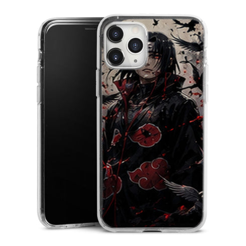 Coque Itachi Akatsuki Corbeaux Naruto | iPhone, Samsung, Manga Dark - coque Naruto univers rouges et univers noirs pour iPhone et Samsung