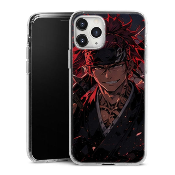 Coque Renji Abarai Sourire Combat Rouge Manga | iPhone, Samsung, Manga Bleach, Renji Abarai - coque Renji Abarai manga pour iPhone et Samsung