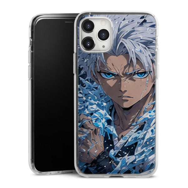 Coque Toshiro Hitsugaya Gros Plan Yeux Bleus Manga | iPhone, Samsung, Manga Bleach, Toshiro Hitsugaya - coque Toshiro Hitsugaya manga pour iPhone et Samsung