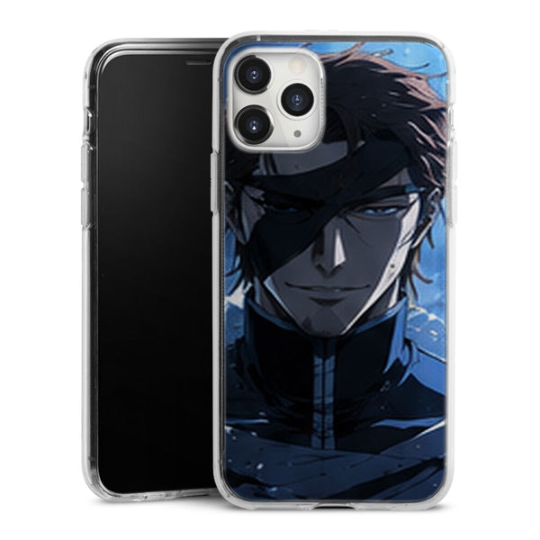 Coque TYBW Aizen Portrait Bleu Sombre Manga | iPhone, Samsung, Manga Bleach, Bleach TYBW - coque Bleach TYBW manga pour iPhone et Samsung