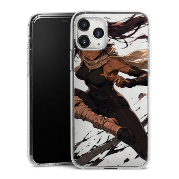 Coque Yoruichi Saut Combat Encre Noire Manga | iPhone, Samsung, Manga Bleach, Yoruichi Bleach - coque Yoruichi manga pour iPhone et Samsung