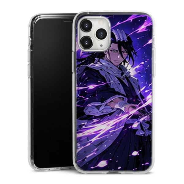 Coque Byakuya Kuchiki Sabre Energie Violette Manga | iPhone, Samsung, Manga Bleach, Byakuya Kuchiki - coque Byakuya Kuchiki manga pour iPhone et Samsung