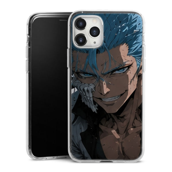 Coque Grimmjow Sourire Regard Bleu Manga | iPhone, Samsung, Manga Bleach, Grimmjow