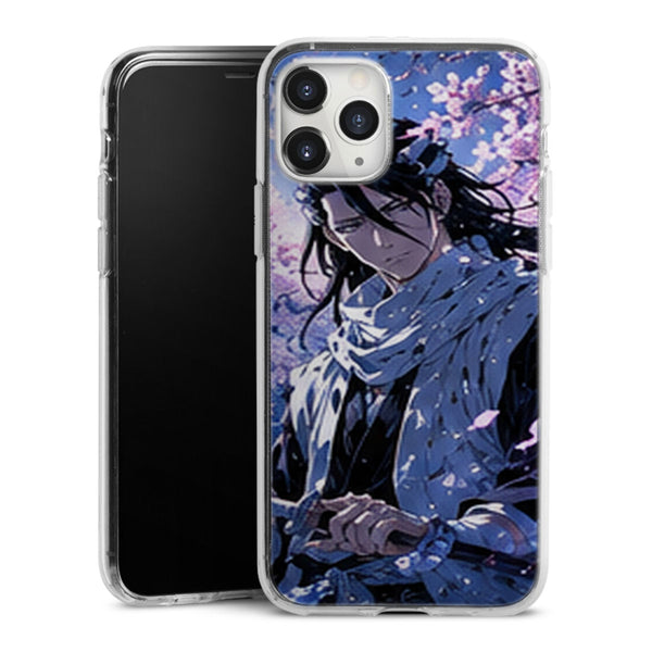 Coque Byakuya Kuchiki Katana Cerisiers Bleus Manga | iPhone, Samsung, Manga Bleach, Byakuya Kuchiki - coque Byakuya Kuchiki manga pour iPhone et Samsung