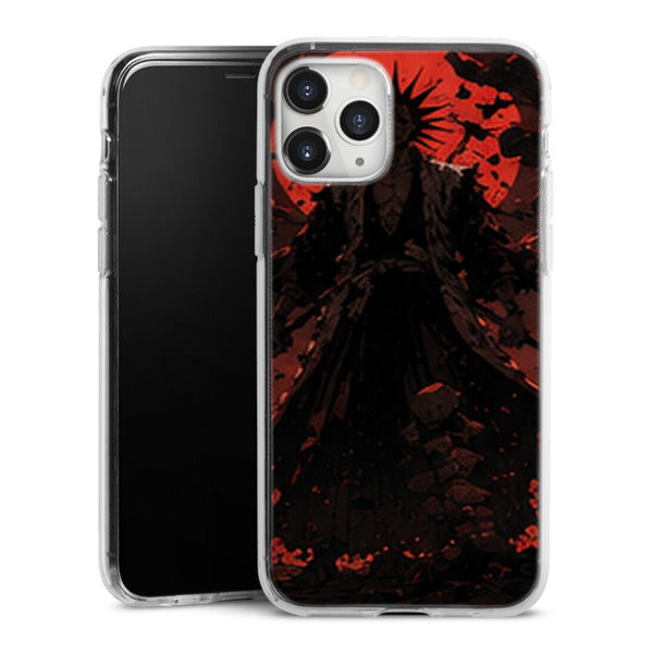 Coque Kenpachi Zaraki Lune Rouge Silhouette Manga | iPhone, Samsung, Manga Bleach, Kenpachi Zaraki - coque Kenpachi Zaraki manga pour iPhone et Samsung
