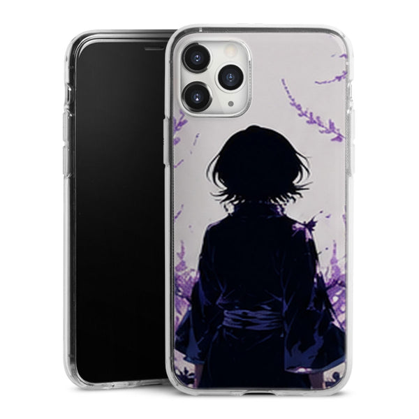Coque Rukia Kuchiki Silhouette Jardin Violet Manga | iPhone, Samsung, Manga Bleach, Rukia Kuchiki - coque Rukia Kuchiki manga pour iPhone et Samsung