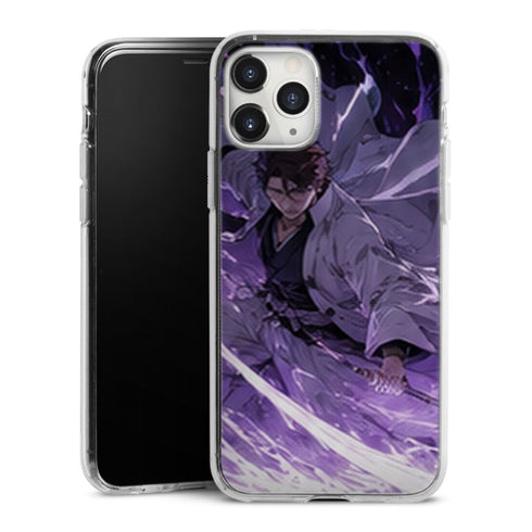 Coque Aizen Combat Energie Violette | iPhone, Samsung, Manga Bleach, Aizen