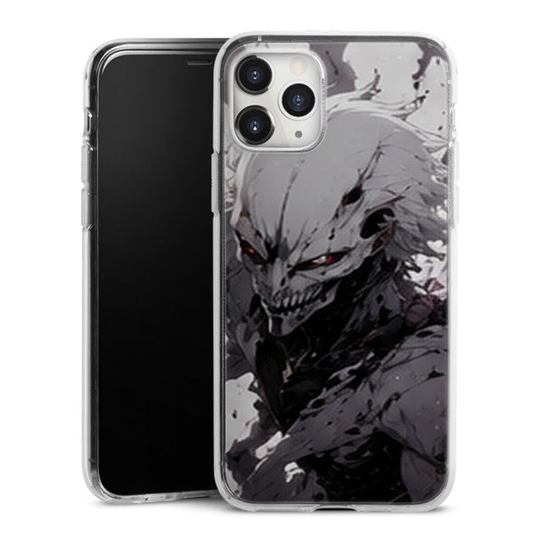 Coque Hollow Masque Blanc Cheveux Sauvages Manga | iPhone, Samsung, Manga Bleach, Hollow Bleach - coque Hollow manga pour iPhone et Samsung