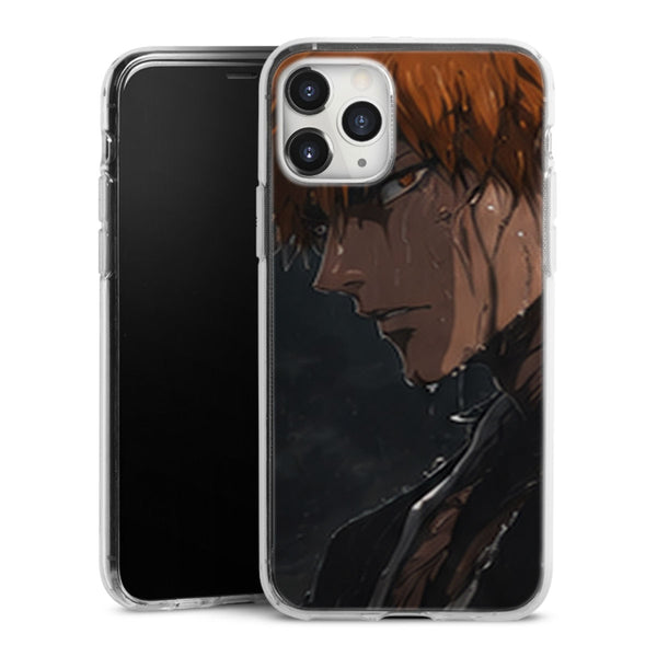 Coque Ichigo Kurosaki Profil Pluie Dramatique Bleach | iPhone, Samsung