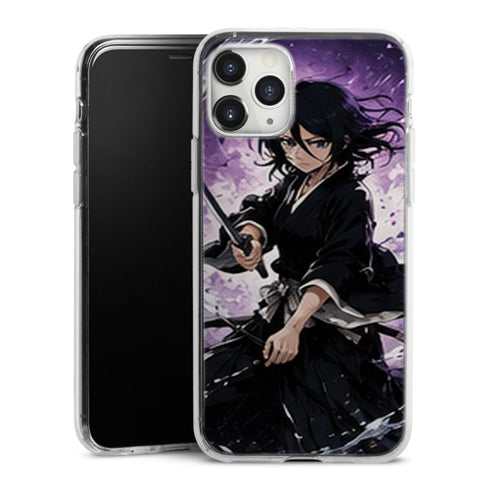 Coque Rukia Kuchiki Combat Sabre Lune Violette Manga | iPhone, Samsung, Manga Bleach, Rukia Kuchiki - coque Rukia Kuchiki manga pour iPhone et Samsung
