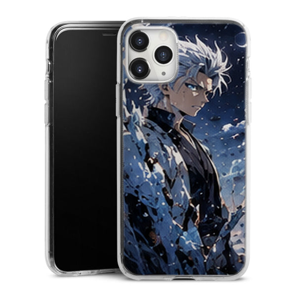 Coque Toshiro Hitsugaya Profil Lune Croissant Manga | iPhone, Samsung, Manga Bleach, Toshiro Hitsugaya - coque Toshiro Hitsugaya manga pour iPhone et Samsung
