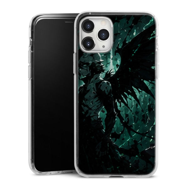 Coque Ulquiorra Ailes Noires Ombre Verte Manga | iPhone, Samsung, Manga Bleach, Ulquiorra - coque Ulquiorra manga pour iPhone et Samsung