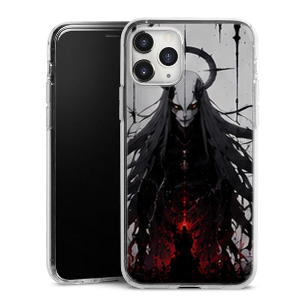 Coque Hollow Faucheuse Noire Cercle Lune Manga | iPhone, Samsung, Manga Bleach, Hollow Bleach - coque Hollow manga pour iPhone et Samsung