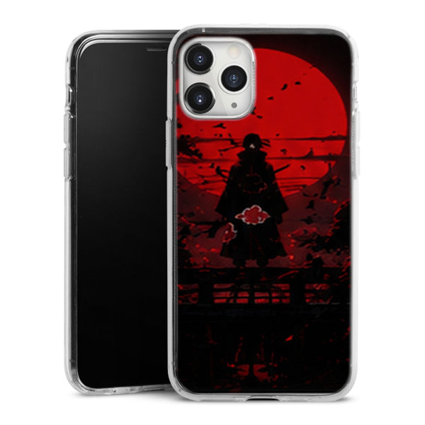 Coque Akatsuki Lune Rouge Naruto | iPhone, Samsung, Manga Dark - coque Naruto univers rouges et univers noirs pour iPhone et Samsung