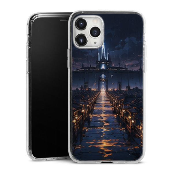 Coque Soul Society Route Nocturne Pluie Manga | iPhone, Samsung, Manga Bleach, Soul Society - coque Soul Society manga pour iPhone et Samsung