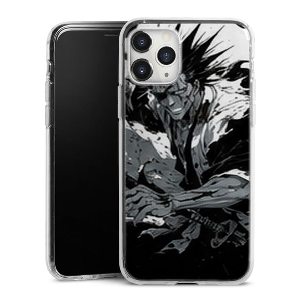 Coque Kenpachi Zaraki Attaque Noir Blanc Sabre Manga | iPhone, Samsung, Manga Bleach, Kenpachi Zaraki - coque Kenpachi Zaraki manga pour iPhone et Samsung
